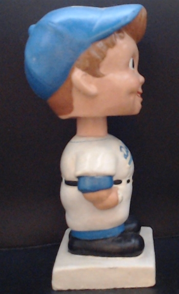 60'S WHITE BASE LA DODGERS BOBBING HEAD