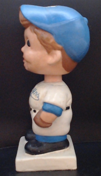 60'S WHITE BASE LA DODGERS BOBBING HEAD