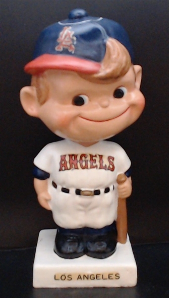60'S WHITE BASE LA ANGELS BOBBING HEAD