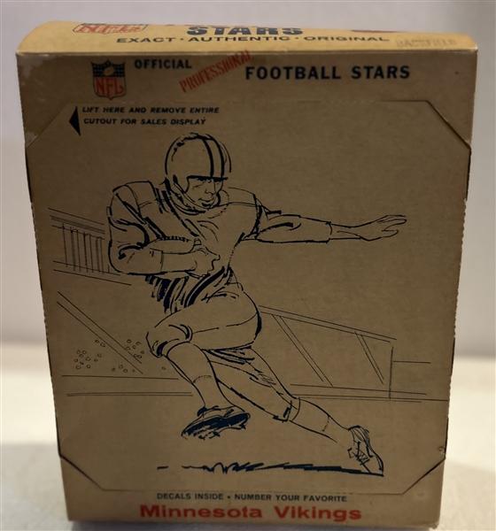 60s MINNESOTA VIKINGS HARTLAND PLASTICS RUNNING BACK BOX