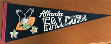 60s ATLANTA FALCONS PENNANT