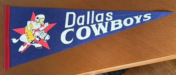 60s DALLAS COWBOYS PENNANT