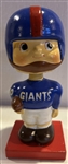 60s NEW YORK GIANTS "WOOD BASE" BOBBING HEAD 