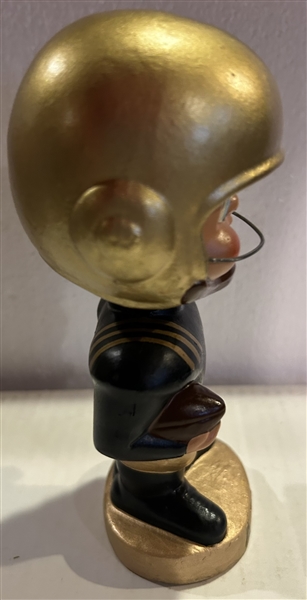 60s ARMY FOOTBALL BOBBING HEAD w/EARPAD HELMET