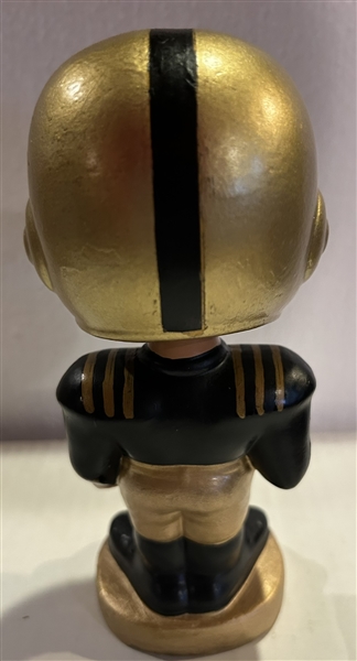 60s ARMY FOOTBALL BOBBING HEAD w/EARPAD HELMET