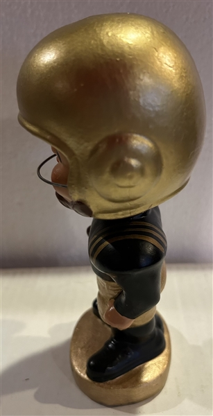 60s ARMY FOOTBALL BOBBING HEAD w/EARPAD HELMET