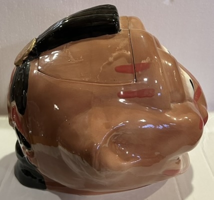 50s BOSTON BRAVES GIBBS-CONNER COOKIE JAR- MUST SEE