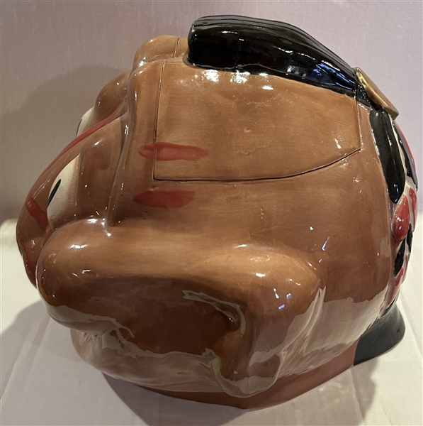 50s BOSTON BRAVES GIBBS-CONNER COOKIE JAR- MUST SEE