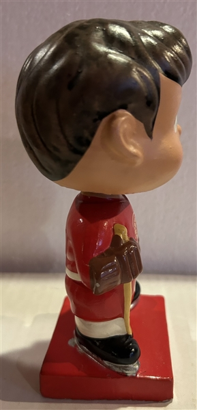 60s DETROIT RED WINGS SQUARE BASE BOBBING HEAD