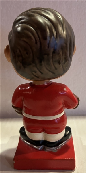 60s DETROIT RED WINGS SQUARE BASE BOBBING HEAD