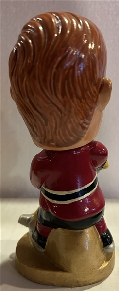 60s CHICAGO BLACK HAWKS REALISTIC FACE BOBBING HEAD