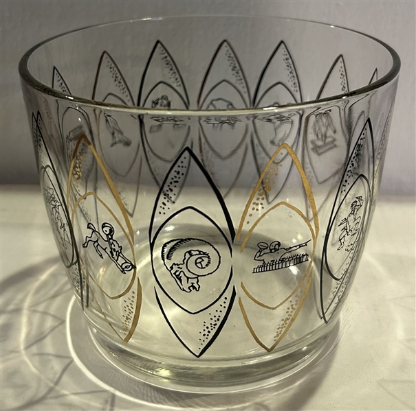 60s HEDY NFL ICE BUCKET w/TEAM LOGOS
