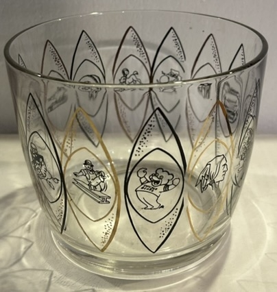 60s HEDY NFL ICE BUCKET w/TEAM LOGOS