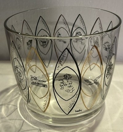 60s HEDY NFL ICE BUCKET w/TEAM LOGOS