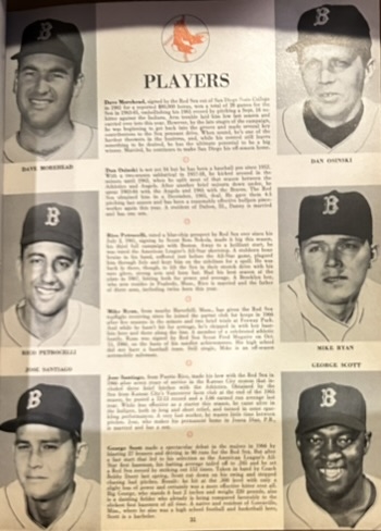 1967 WORLD SERIES PROGRAM - RED SOX vs CARDINALS