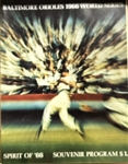 1966 WORLD SERIES PROGRAM - ORIOLES vs DODGERS