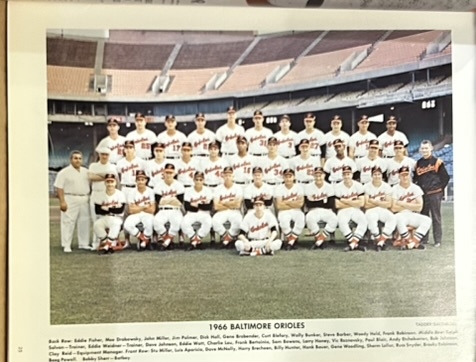 1966 WORLD SERIES PROGRAM - ORIOLES vs DODGERS