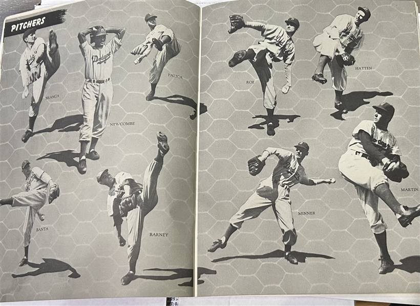 1949 BROOKLYN DODGERS YEARBOOK