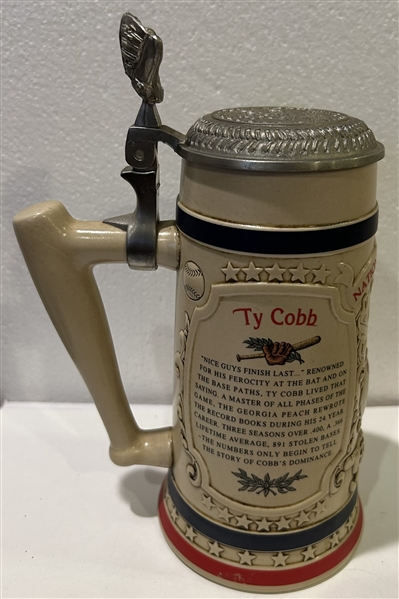 1994 TY COBB BEER STEIN - MUST SEE!