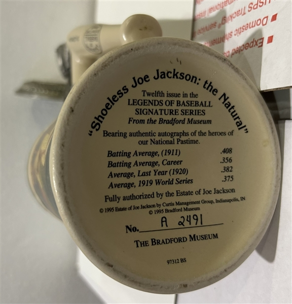 1994 JOE JACKSON BEER STEIN - MUST SEE!