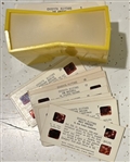 1972 "CHIQUITA ALL-STARS" NFL SLIDES - COMPLETE SET OF 13 w/VIEWER