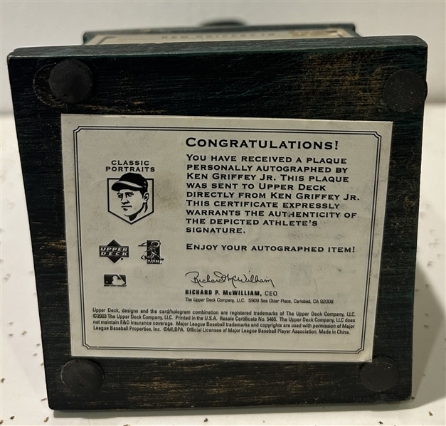 KEN GRIFFEY JR. UPPER DECK BUST STATUE