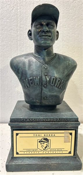 YOGI BERRA UPPER DECK BUST STATUE