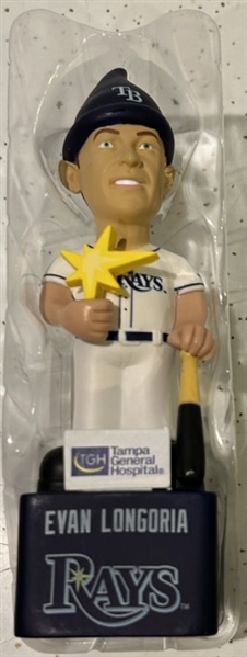 EVAN LONGORIA TAMPA BAY RAYS SOLOR GNOME w/BOX