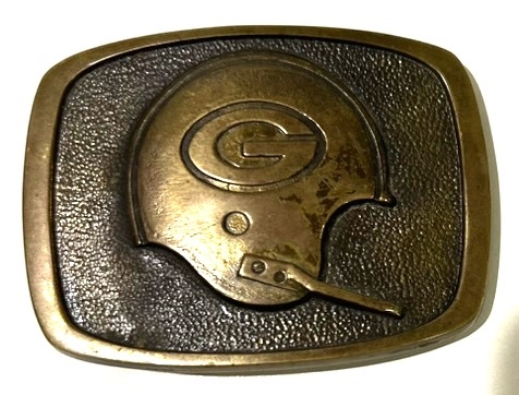 VINTAGE GREEN BAY PACKERS BELT BUCKLE