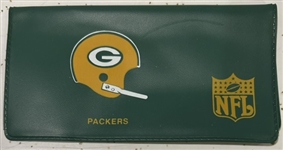VINTAGE GREEN BAY PACKERS CHECK BOOK HOLDER