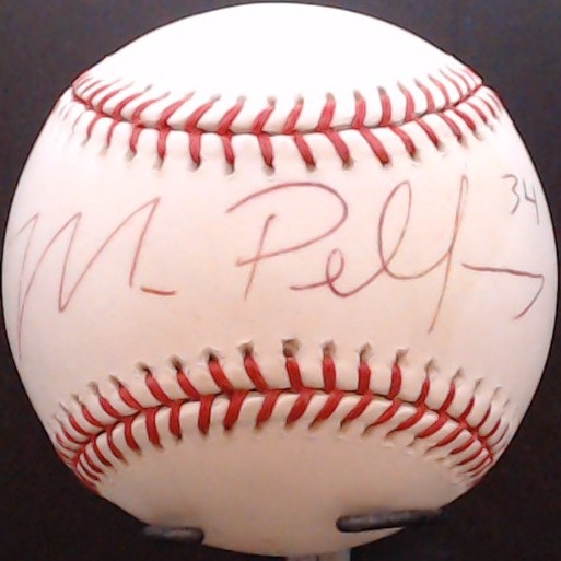 MIKE PELFREY SIGNED BASEBALL W/CAS COA