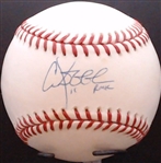 CHUCK KNOBLAUCH SIGNED BASEBALL W/CAS COA