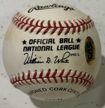 FERGUSON JENKINS SIGNED BASEBALL w/CAS COA