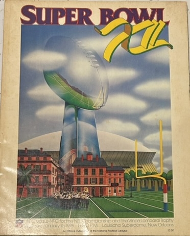 1978 SUPER BOWL XII PROGRAM - COWBOYS vs BRONCOS