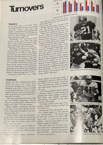 1979 SUPER BOWL XIII PROGRAM - COWBOYS vs STEELERS
