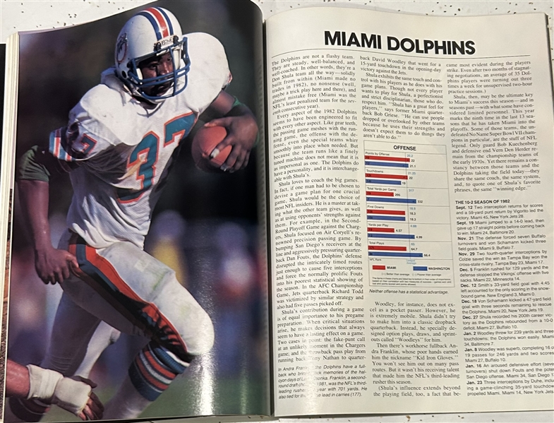 1983 SUPER BOWL XVII PROGRAM - REDSKINS vs DOLPHINS