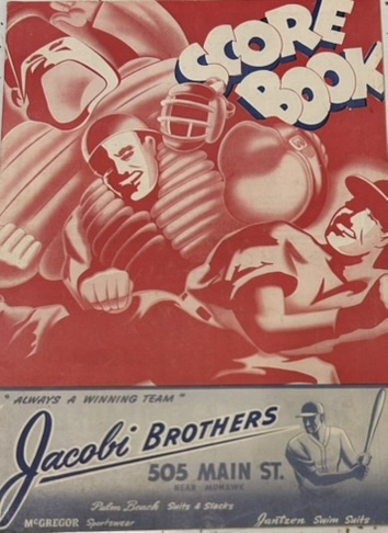 VINTAGE 40S MONTREAL ROYALS vs BUFFALO BISONS PROGRAM w/DUKE SNIDER