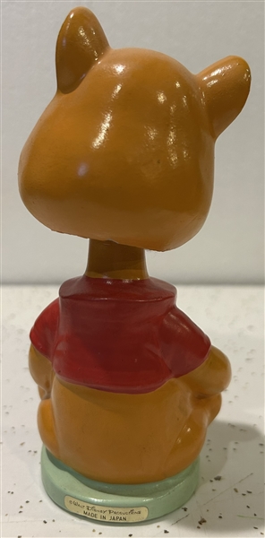 60s WINNIE THE POOH DISNEY PRODUCTIONS BOBBING HEAD
