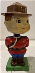 60s NIAGARA FALLS SOUVENIR "CANADIAN MOUNTIE" BOBBING HEAD
