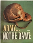 1965 NOTRE DAME vs ARMY FOTTBALL PROGRAM