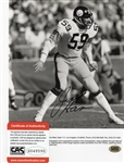 JACK HAM SIGNED PHOTO W/CAS COA